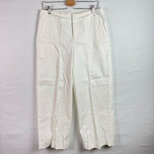 White Wide-Leg Women's Pants Everlane